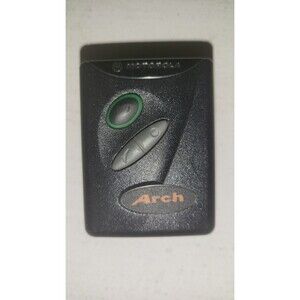 Motorola Arch Flex Wireless Pager Beeper & Belt Clip Vintage